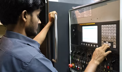 Machine operator at CNC